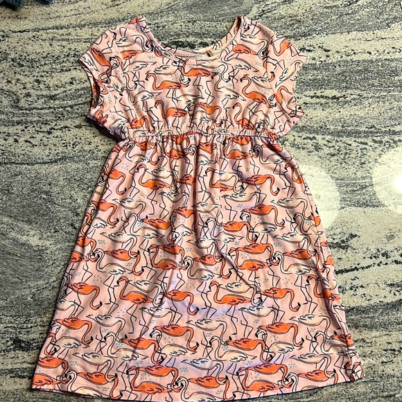 Two summer dresses size 5 in excellent like new condition. Salmon pink color - Picture 2 of 7